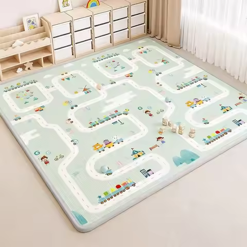 180x150/180x120cm Thick 1CM Baby Activity Gym Baby Crawling Play Mats Folding Carpet Baby Game Mat f