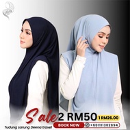 Tudung Sarung Labuh Slim Fit Long Scarf