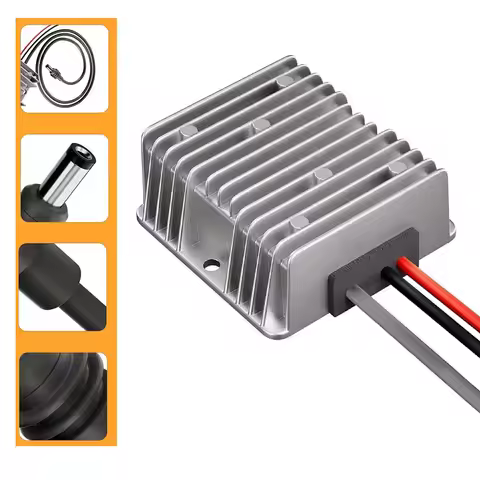 57V Power Supply Power Cable On-the-Go Power Supply Input Voltage 10-36V Natural Heat Dissipation Ef