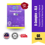 INFINITY Neurocharge (60 tablets) | Vitamin B Complex Alpha Lipoic Acid Nerve Supplement Ubat Sakit 