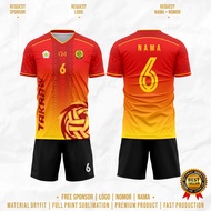 Jersey sport olahragaTakraw Full Printing Gratis Nama & Logo