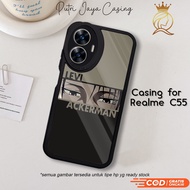 HP Realme C55hp Realme C55 ANIMELEVI 03 Motif Latest Cool Cute Character Cute Anime Anime Character 