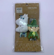 Japan Moomin 姆明 Snufkin 史力奇 姆明村 限定 公仔 裝飾 可戴手腕 一套2隻 Wrist Rattle
