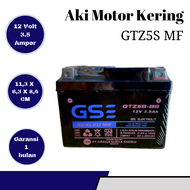 Aki Motor Honda Revo 110 GTZ5S Accu Kering MFGS GADING SIAM GTZ5S AKI KERING