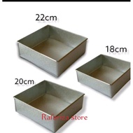 Square tin/square tin/cake tin/sponge tin