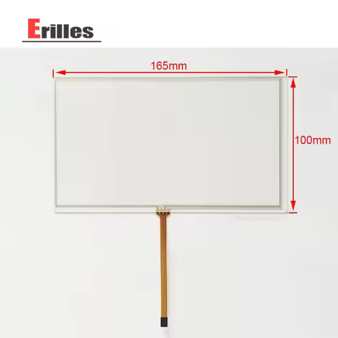 A+ 7inch 4pin 165*100 165mm*100mm Touch screen Panel Digitizer Screen have back glue For Car Radio P