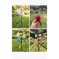 fuzzy wire flowersss