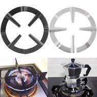 1 PCS Stove Gas Pot Reducer Trivet Grates Coffee Stand Burner Range Grate Rack Wok Iron Cooktop Rgas Electric Metal Fixing Stainless Steel Support Frame Ring Nonslip
