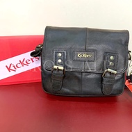 Kickers Sling Bag Pouch Bag Leather Attach With Belt (2 in 1) 1KIC-S 87739
