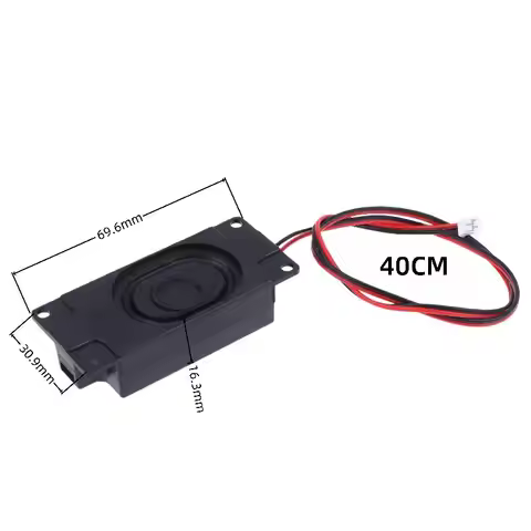 ★▲1Pcs DIY Advertising TV PC Speaker Computer Mini Speaker 3070 8Ohm 3W Voice Box Sound Music Cavity