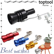 TOPTOOL Exhaust Pipe Turbo Sound Whistle, L/XL Aluminum Turbo Sound Whistle, Auto Accessories Fake Turbo Whistle