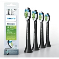 for HX6064 Philips Sonicare W2 Optimal White Replacement Heads 4 Pack, Whitening Sonic Electric Toot