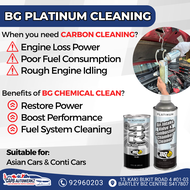 Car Services - BG Platinum Chemical Cleaning Service | Air Intake Valve & Combustion Chamber 2 in 1