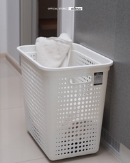 DKW DKW HH-1224 (ไซซ์ XL) ตะกร้าพลาสติกอเนกประสงค์ Bubble (ไม่มีฝา) ทรงสูง ตะกร้าใส่ผ้า ตะกร้าพลาสติ