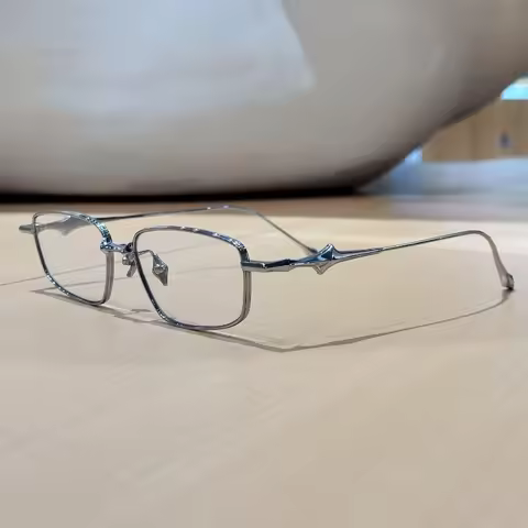 High End Luxury GM Eyeglasses Rectangle Frame Custom Lenses Anti-Glare sun glasses frames Outdoor Qu