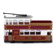Tiny Micro Shadow 1: 120 #115 Ice Cream Sightseeing Tram Red Antique Tram Red Antique Tram Model