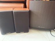 Onkyo AV擴音機連JBL/Rogers及Wharfedale喇叭