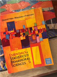 Essentials of Statistics for The Behavioral Sciences (新品)