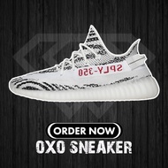 ADIDAS ORIGINALS YEEZY BOOST 350 V2 ZEBRA 白斑马 (Originals Quality 100%) CP9654 ADIDAS YEEZY WOMEN MEN SHOES KASUT