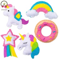 Kids Sewing Kit Cute Cartoon Sewing Craft Kit Complete Felt Craft Kit Educational DIY Art Craft Supp