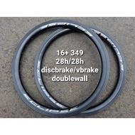 Rims 16plus 20hole rims 16+ 24hole rims 16+ 28 hole folding bicycle rims 16plus folding bicycle rims