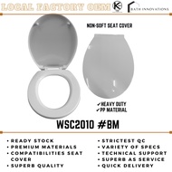 Medium Duty Toilet Seat Cover- Non Soft Close  / Tempat Duduk Tandas Jamban (O Shape)   WSC2010 #BM