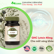 [CHÍNH HÃNG] GNC Natural Brand Lutein 40mg (30 viên) - Viên uống bổ sung Lutein & Zeaxanthin hàm lượ