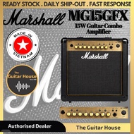 Marshall MG15GFX 15W Guitar Combo Amplifier, 15 watt (MG15GFX)