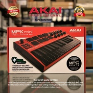 Akai Mpk Mini Mk3 Limited Edition Red 25-Key Keyboard Controller