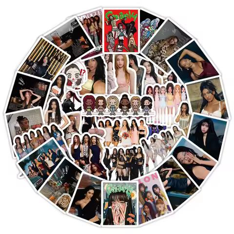 78Pcs KATSEYE New Series HD Printd Waterproof Sticker Notebook Stickers DANIELA LARA MANON MEGAN SOP