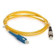 SC FC simplex 1 meter singlemode 9/125um fiber optic patchcord