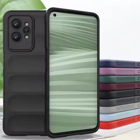 For Realme GT2 Pro Case Realme GT3 GT2 Pro 5G Cover Shockproof Silicone Original TPU Protective Phon