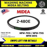 ⚡️MITSUBOSHI⚡️ Z-480E MFW-701S MFW-751S MFW-801S MIDEA Washing Machine Belting M-20
