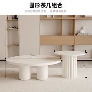 Creamy Style Arc Shaped Odd Form Sofa Business Guest Clothing Store Waiting Area Reception Beauty Sa