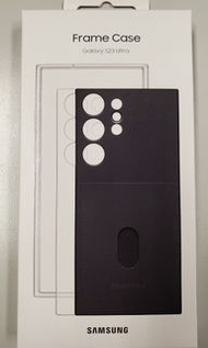 全新未開 samsung 三星 原裝 s23 ultra s23U 邊框背殼兩用保護套 手機套
