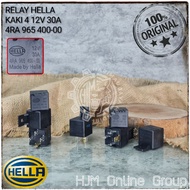 Hella RELAY 12V 30A 4 Legs - Horn &amp; Light RELAY