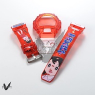 (Vcustom) DW6900 " SHIZUKA " PRINTING BAND AND BEZEL WATCH STRAPS