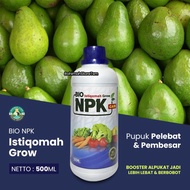 Pupuk Pelebat Penyubur Buah Alpukat Bio Npk Istiqomah Grow 500Ml Pupuk