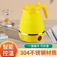 【TikTok】Mini Portable Outdoor Travel Pot Silicone Folding Kettle Compression Kettle Portable