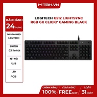 Logitech G512 LIGHTSYNC RGB GX CLICKY GAMING BLACK