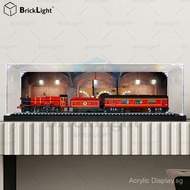 BrickLight™Acrylic displaybox for 76405 Hogwarts Express Treasure Edition Train Figure Storage Box C