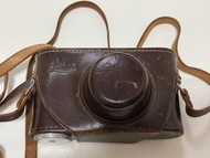 Leica Leitz iiig 原廠相機皮套連帶