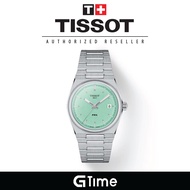 [Official Warranty] Tissot T137.210.11.091.00 Women's PRX 35mm Stainless Steel Strap Watch T1372101109100