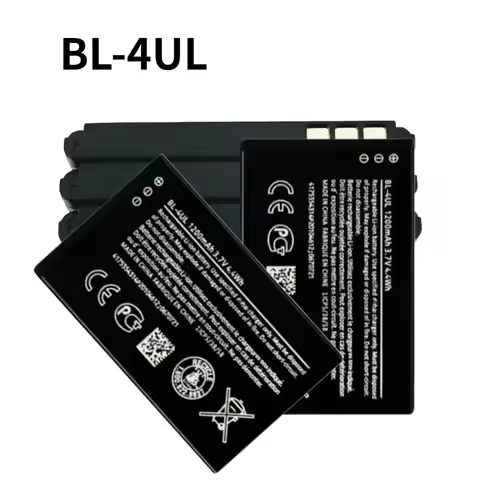 BL-4UL BL 4UL Lithium Polymer Echargeable BatteriesR 3.7V for Nokia 3310 2017 TA1030 Lumia 225 330 R