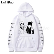 Naruto Uchiha Sasuke Pullover Oversized Man Anime Hoodie Sweatshirt Clothes Hoodies Men Clothing Streetwear Hooded 2021