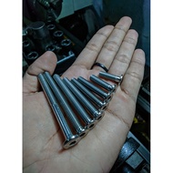 L bolt slim stainless m6 thread 10 handmade 2cm 3cm 4cm 5cm 6cm slim / flat model