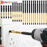 [Happt] 4-1Pc S2 Alloy Steel Eleven-Shaped Bit - Anti-slip Impact Drill Bit - Precision Phillips Hea