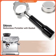 One Two Cups Bottomless Naked Portafilter Stainless Breville 54mm - FR4