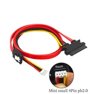 Mini small 4Pin ph2.0 SATA degree HDD shrapnel 22(15+7) pin hard disk drive SATA data power supply c