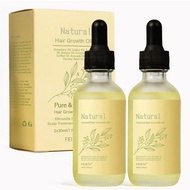 Hair Growth Oil, Natural Hair Growth Oil, Hair Oil for Hair Growth for Men and Women 2pcs TPUQ
